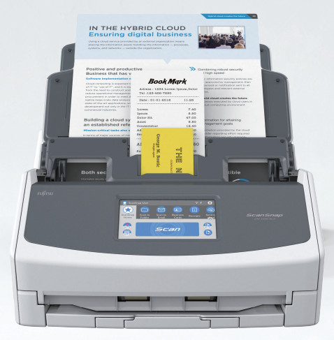 Fujitsu ix1600, scanner